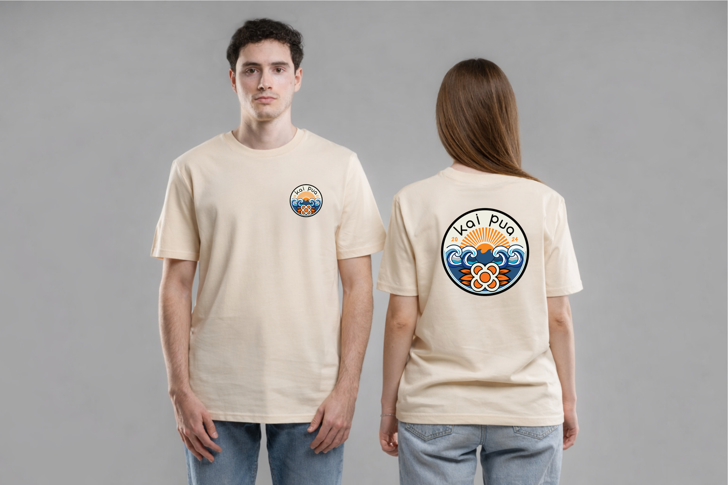Camiseta Mediterranean Bloom